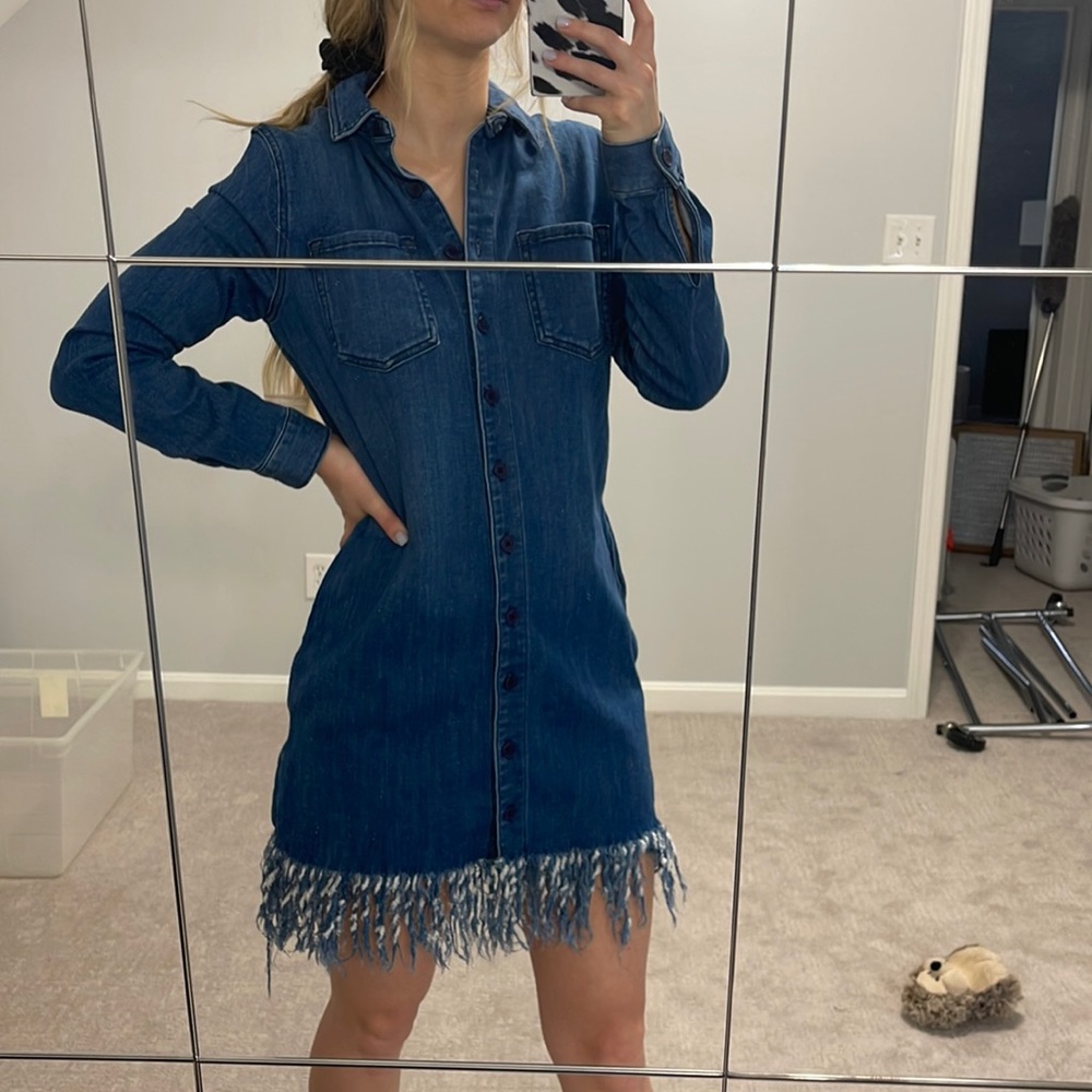 Denim jean dress
